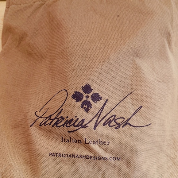 Patricia Nash Brown Crossbody Bag with Map Design - Picture 13 of 13